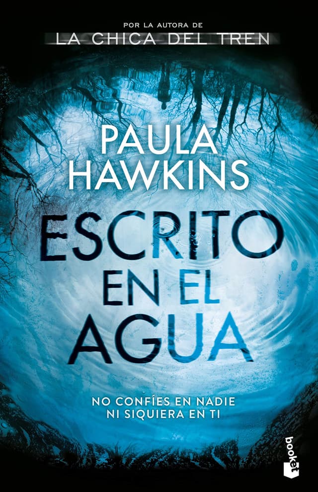 Portada de "Escrito en el agua"