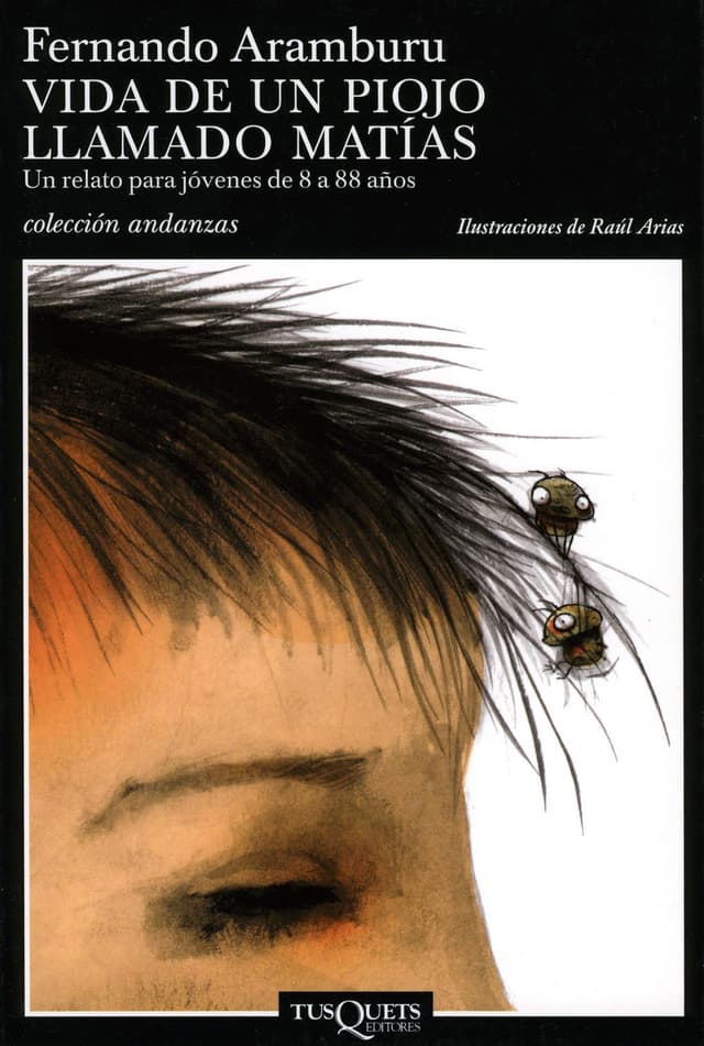 Portada de "Vida de un piojo llamado Matías"