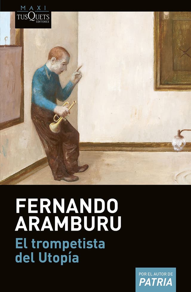 Portada de "El trompetista del Utopía"