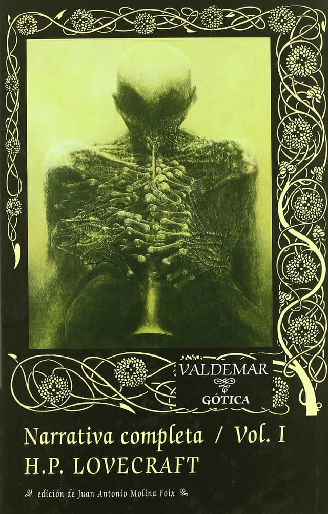 Portada de "Narrativa completa / Vol. I H.P. Lovecraft"