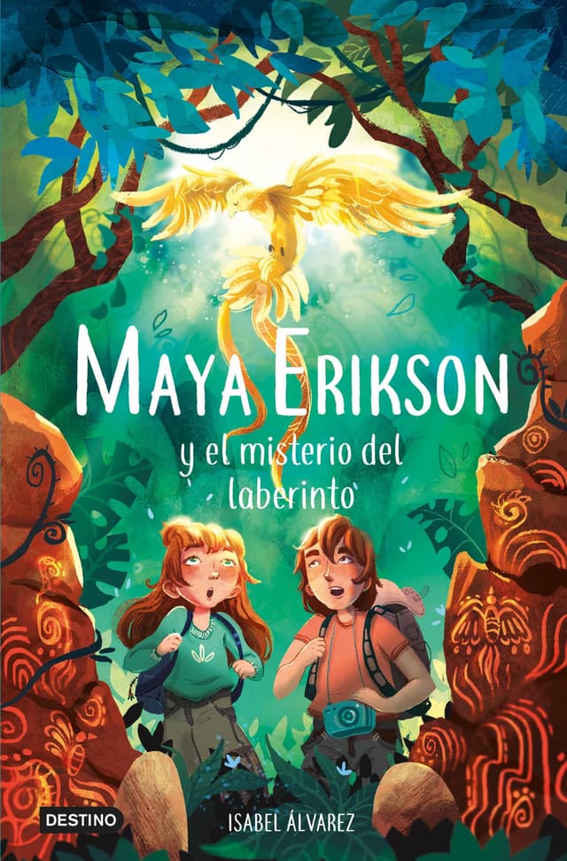 Portada de "Maya Erikson y el misterio del laberinto"