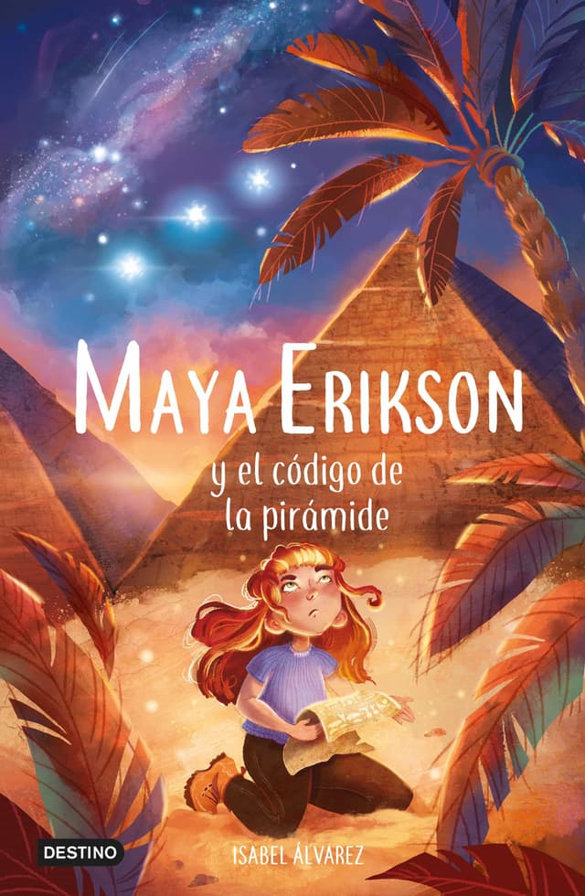 Portada de "Maya Erikson y el código de la pirámide"