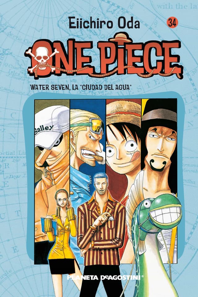 Portada de "Water Seven, la "ciudad del agua""