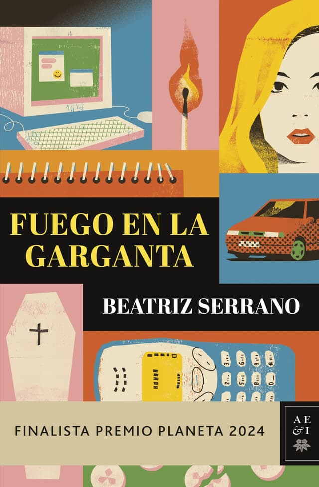 Portada de "Fuego en la garganta"