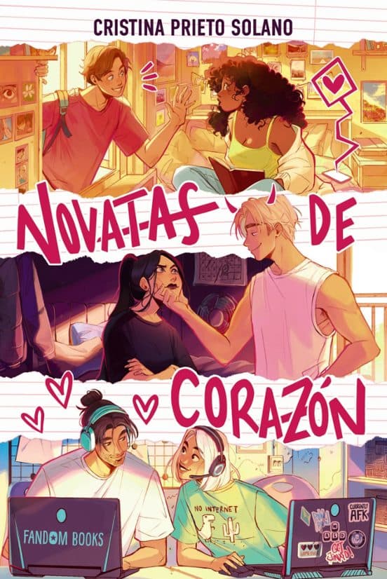 Portada de "Novatas de corazón"