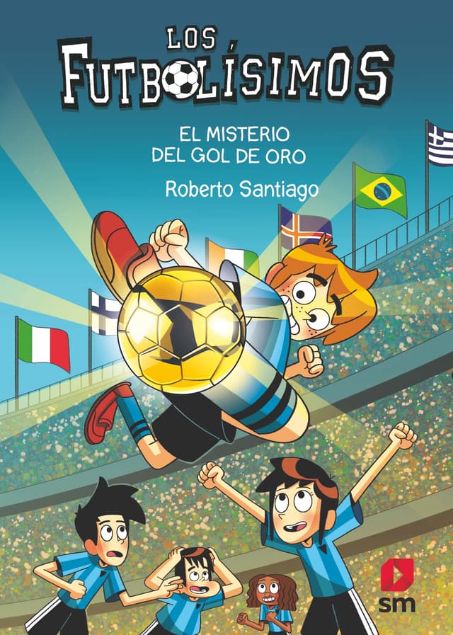 Portada de "El misterio del gol de oro"