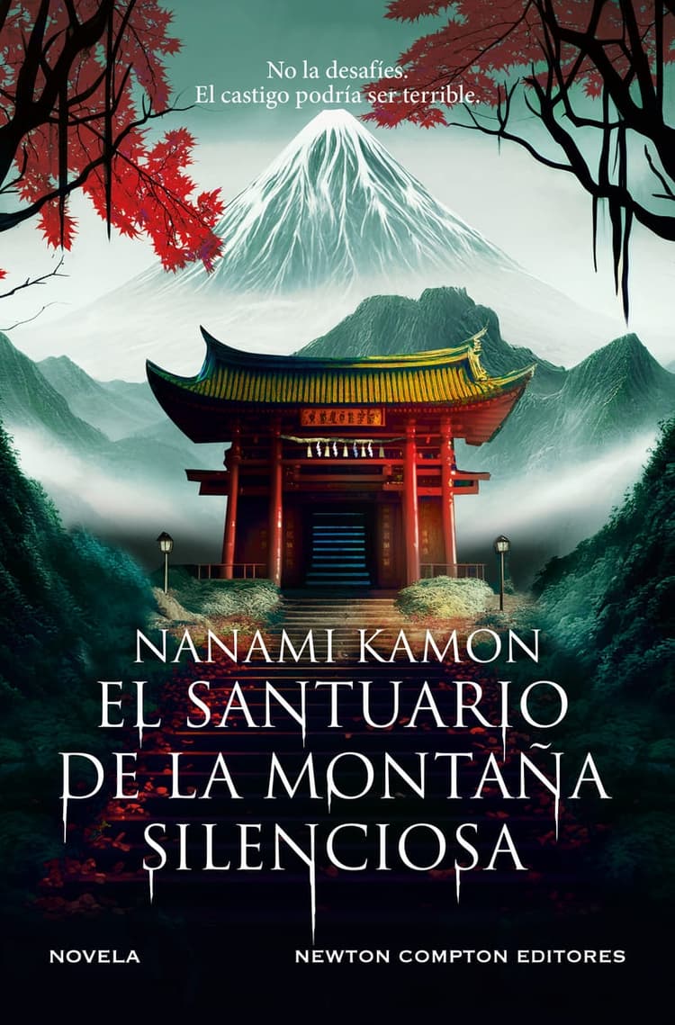 Portada de "El santuario de la montaña silenciosa"