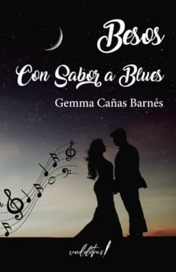 Portada de "Besos con sabor a blues"