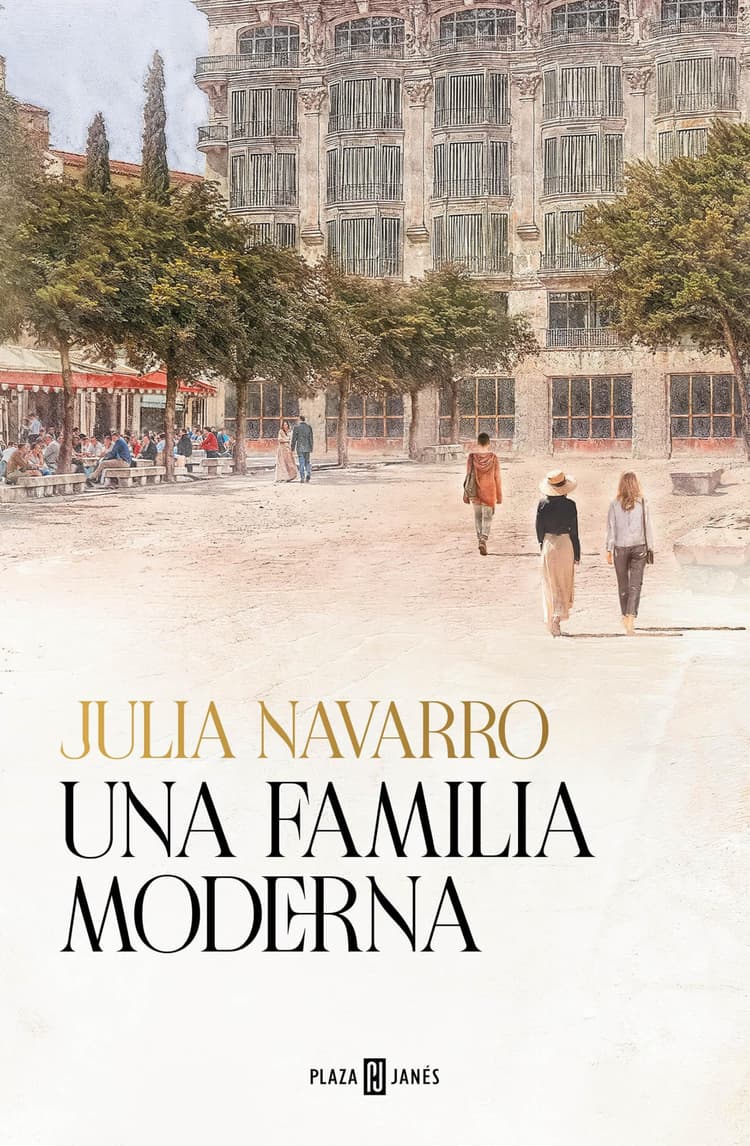 Portada de "Una familia moderna"